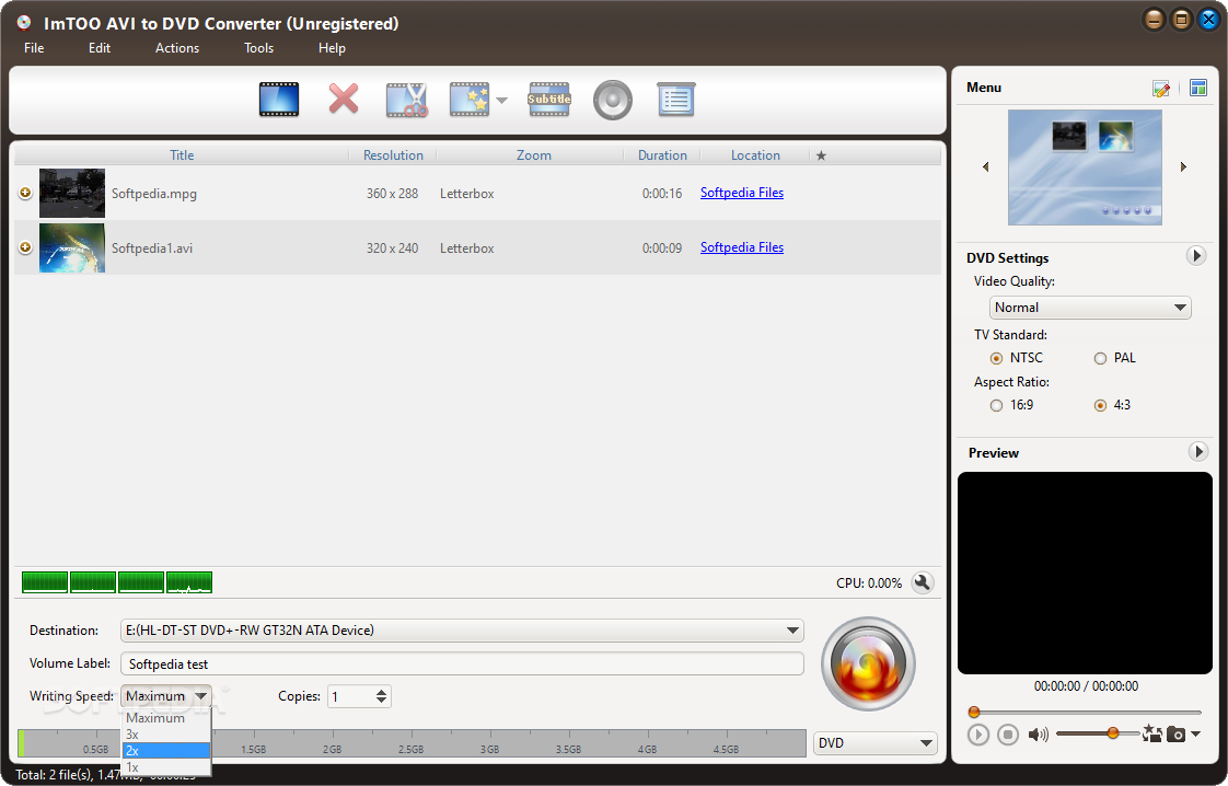 ImTOO AVI to DVD Converter 3.0.26 build + key