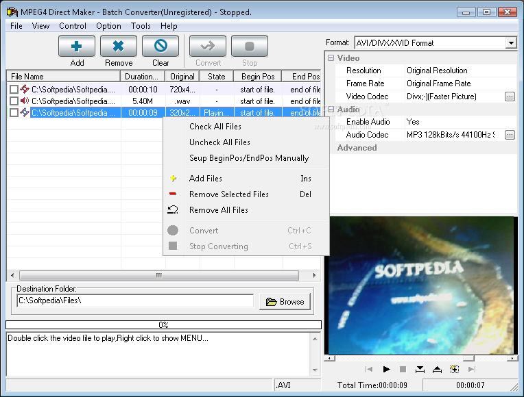 MPEG Direct Maker Screenshot