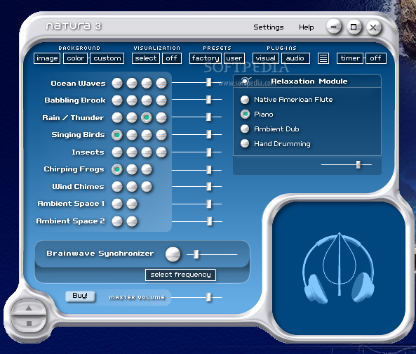 NATURA Sound Therapy Screenshot