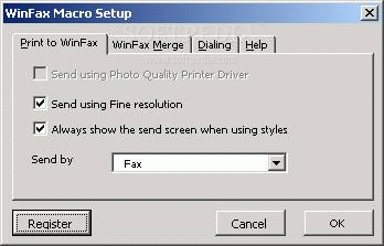 WinFax Pro Screenshot