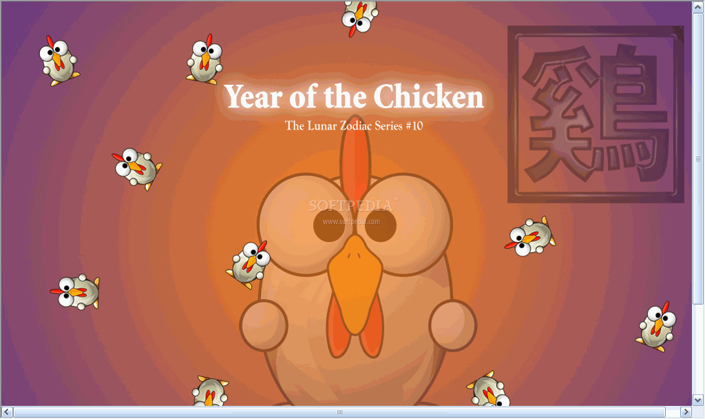 Chicken-Wallpaper-On-Desktop