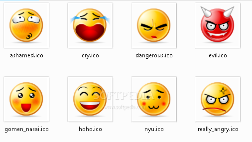 smiley icons air