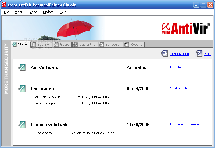 Avira Antivir Virus Definition File Update 30 July 2010