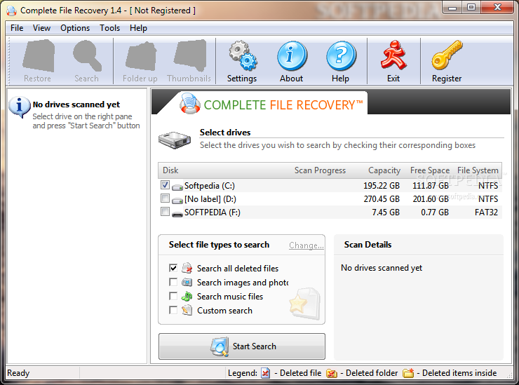 Portable Complete File Recovery 1.3.0.116