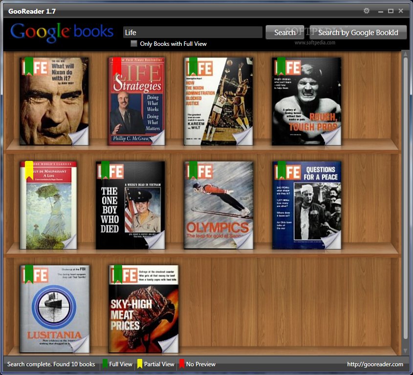 GooReader 1.8-Software Untuk Download dan Membaca di Google Books