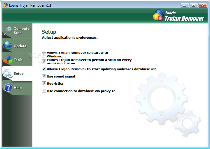 Loaris Trojan Remover screenshot 3