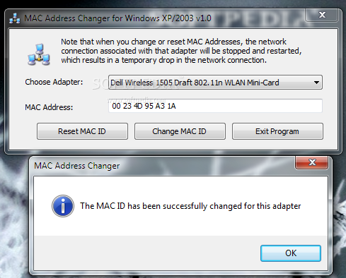  MAC Address Changer 1.0   