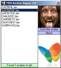 برنامج MSN Avatar Ripper 2.0 لسرقة صور المسنجر MSN-Avatar-Ripper_1.png