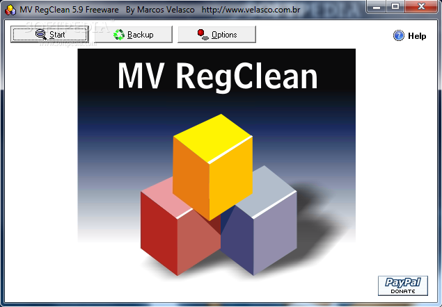 MV RegClean Screenshot 1