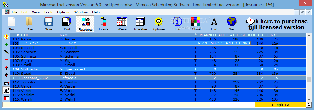 Mimosa Scheduling Software 4.28.1