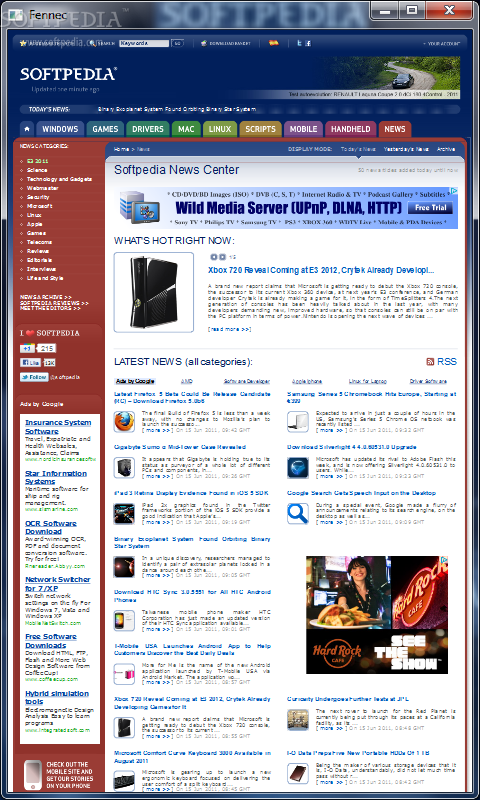 Mozilla Fennec 1 برنامج متصفح فاير فوكس للجوال