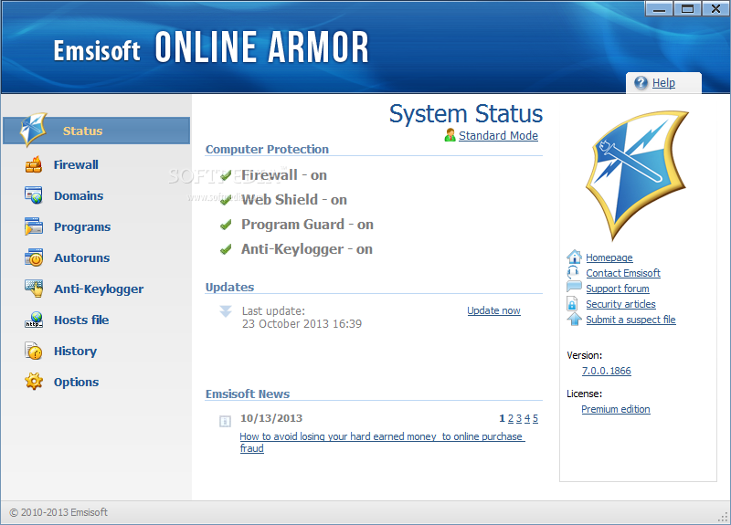 Online Armor Premium 4.0.0.44   