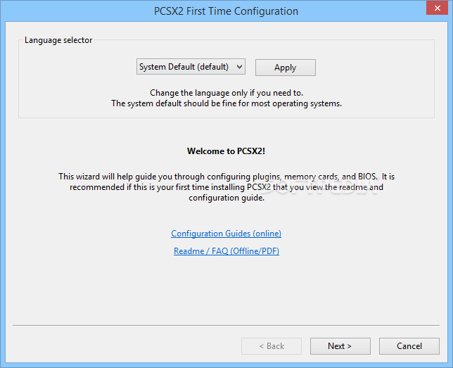 New PS2 emulator PCSX2 0.9.7 + bios