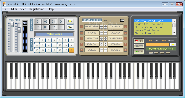Компании Tanseon Systems - это улучшенная программа синтезатор клавиат…