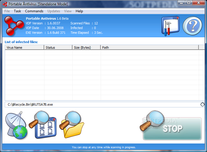 Portable Antivirus Screenshot 1