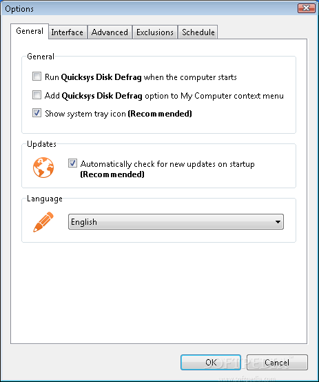 Portable Quicksys DiskDefrag screenshot 4