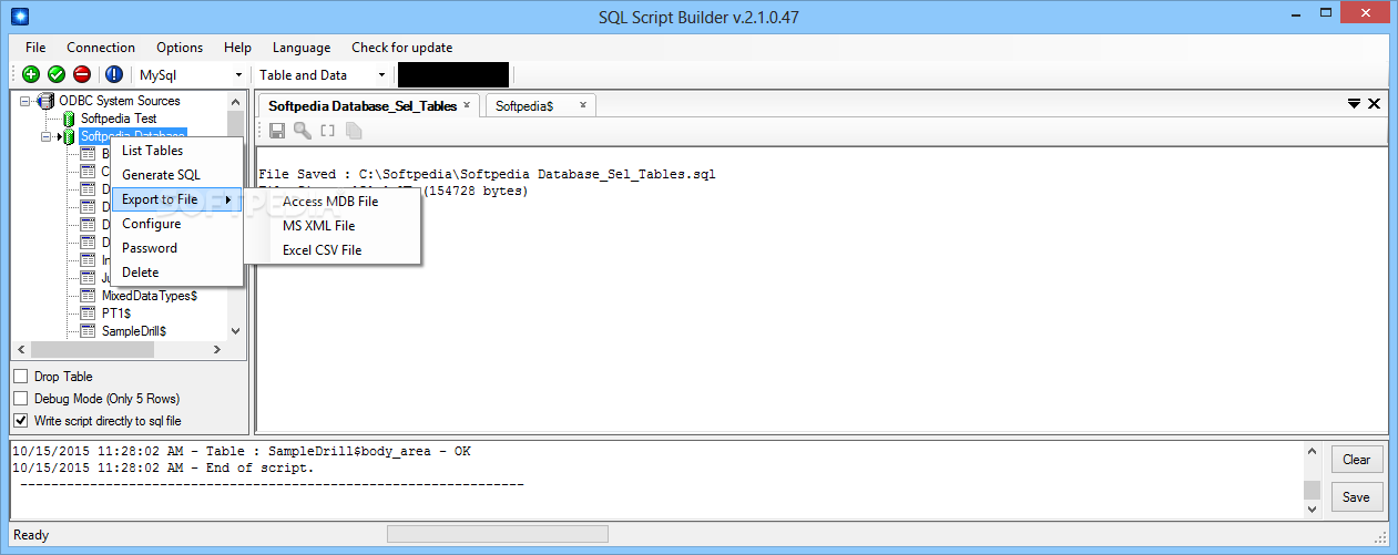 💡 Ableton Live Suite 10.1.13 For Windows MacOS + Crack Free Download valilande SQL-Script-Builder_1