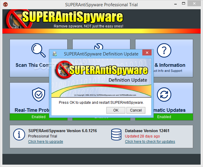SUPERAntiSpyware Database Definitions Updates 5517