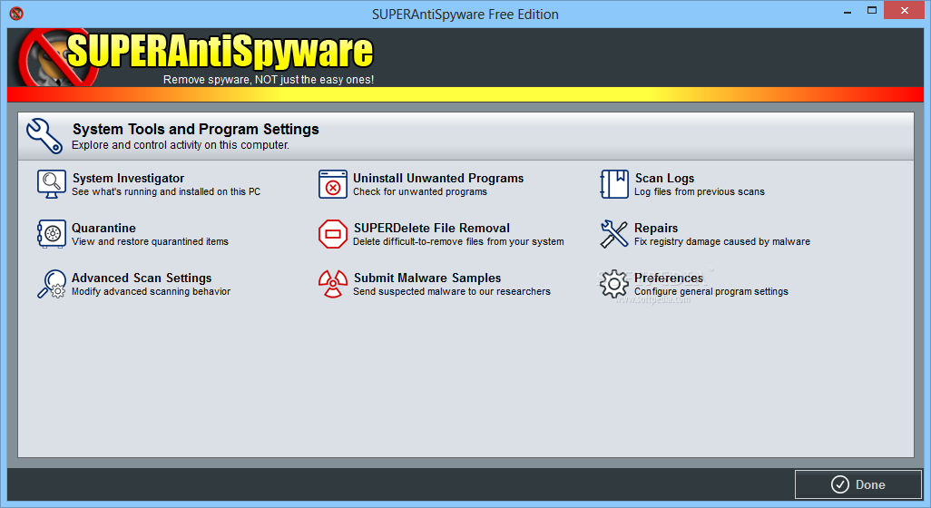 Superantispyware 4.90.1018 pre release 4.40.1002