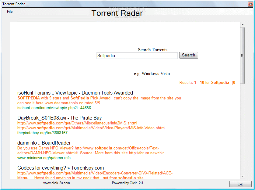 Torrent Radar محرك بحث ممتاز للبحث عن ملفات التورنت