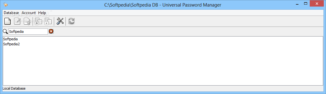 Universal Password Manager 1.6